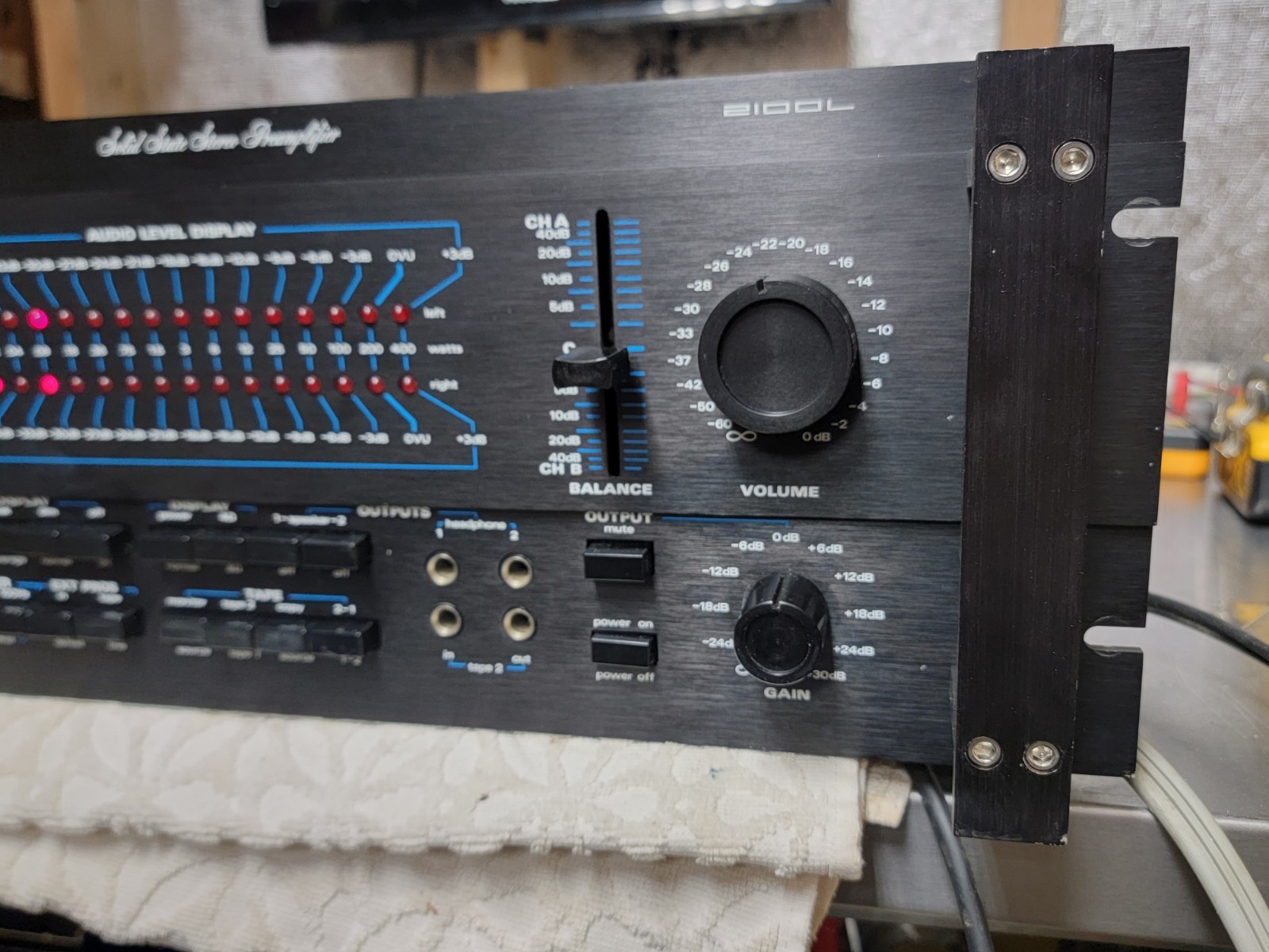 SAE 2100L Solid State Stereo Preamplifier Serviced