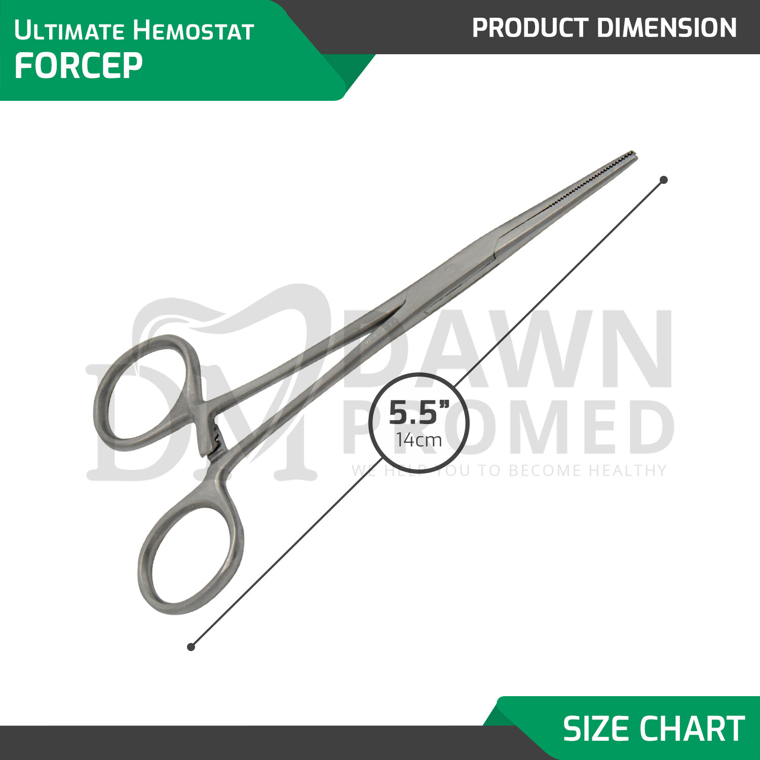 5 Pcs Kelly Hemostat Forceps 5.5" Straight Locking Clamp Fishing Plier German Gr