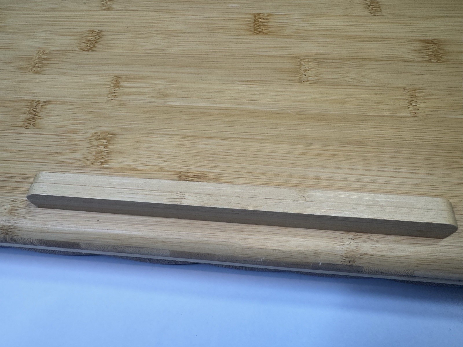 Wishacc Portable Bamboo Lap Desk Laptop Stand Working w/Handle Home Office Wood