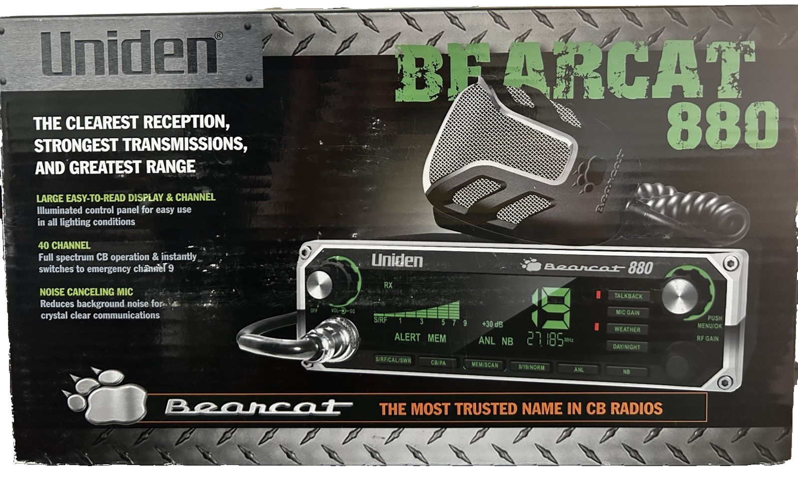 Uniden Bearcat 880 40 Channel CB Radio