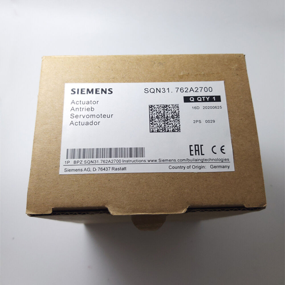 1PC Siemens SQN31.762A2700 Actuator Servo Motor Damper SQN31762A2700 New In Box