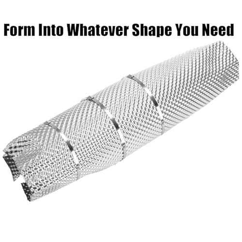 Exhaust Heat Shield Automotive,15”x 39” Embossed Aluminum Heat Shield Muffler