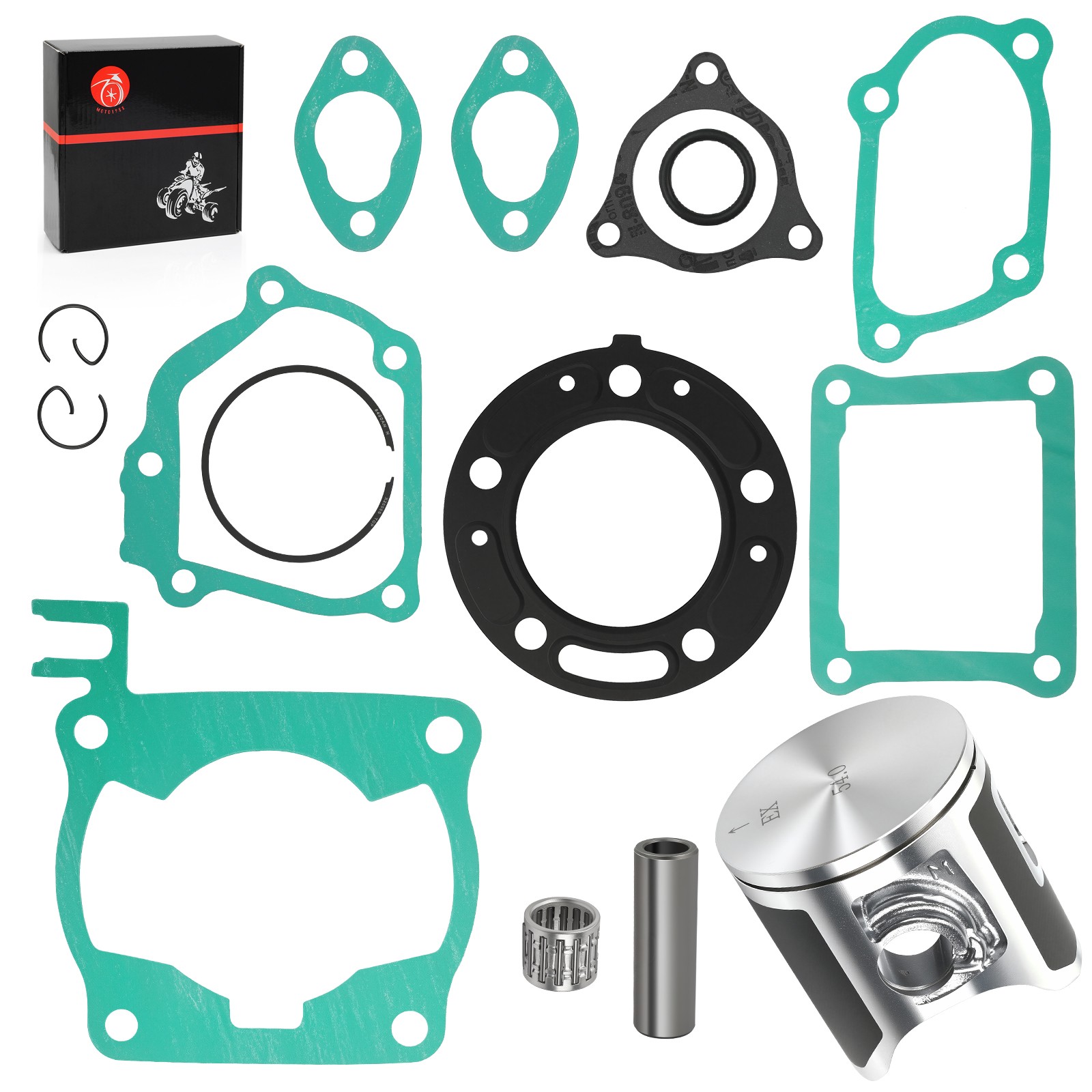 Top End Rebuild Kit 54mm Size B Piston For Honda CR125R 1992-1999 13110-KZ4-505