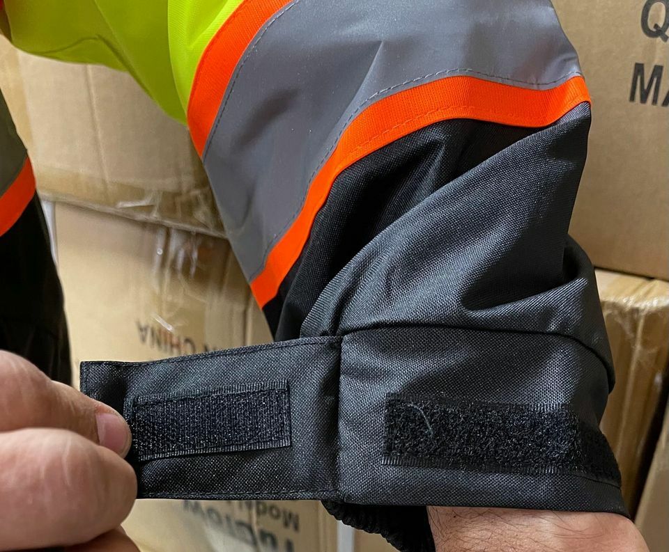 Yellow Two Tone Deluxe High Visibility Waterproof Bomber Jacket