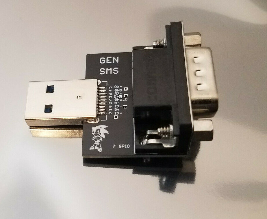 MiSTer FPGA SNAC Board w/ NES, SNES, Atari, and Genesis Adapters