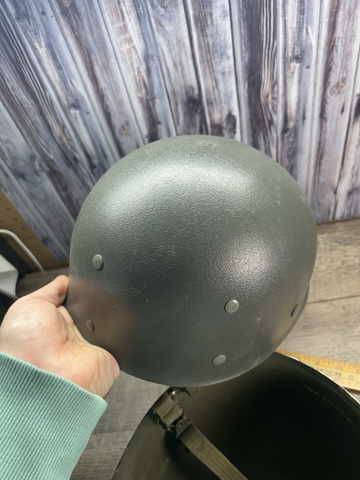 US Army Helmet With Liner 1960s Vietnam War Combat M1 Military Steel U-SCH 751