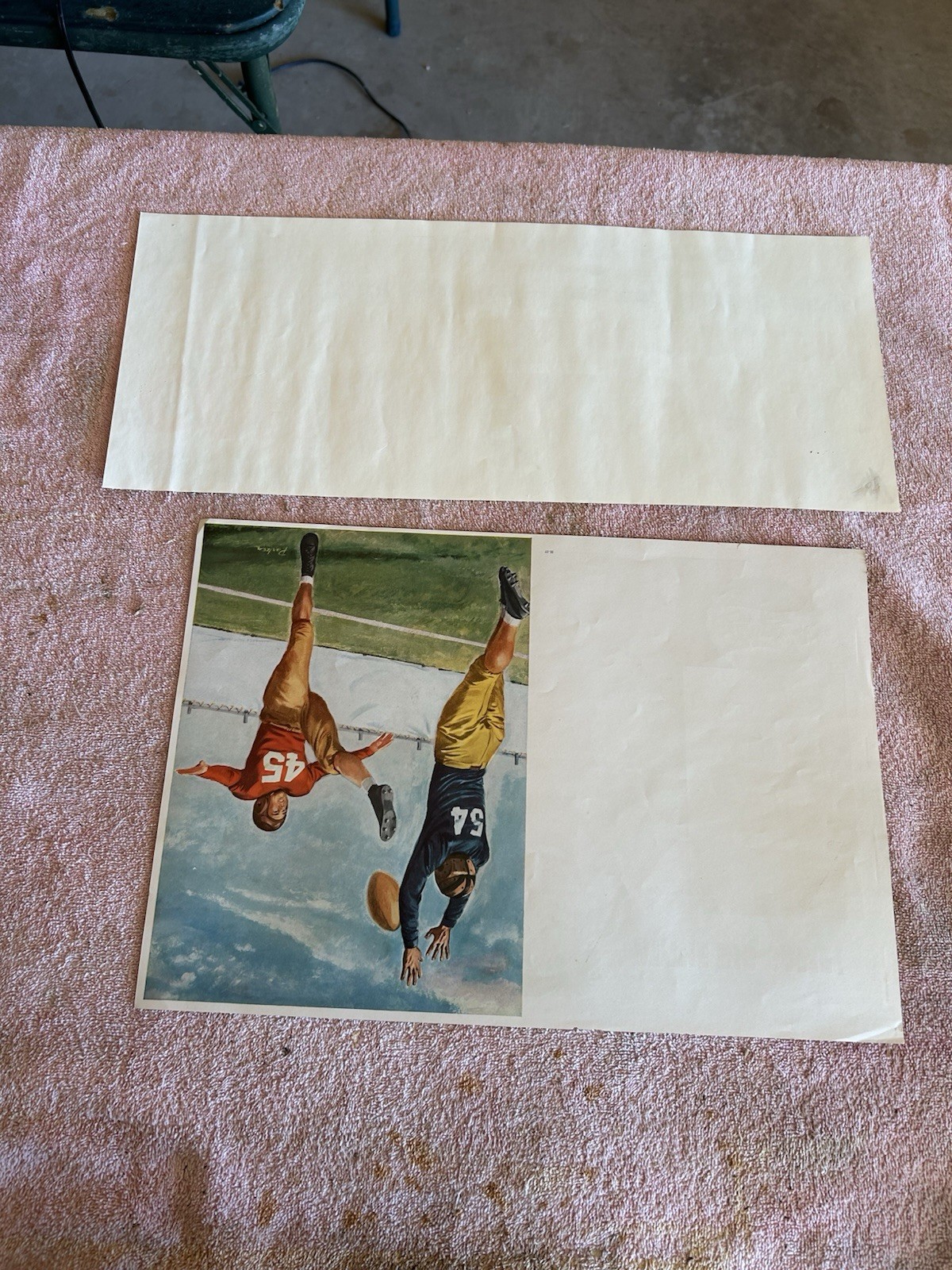 2 Original Pepsi -cola Paper Signs Both Double Dots Signs