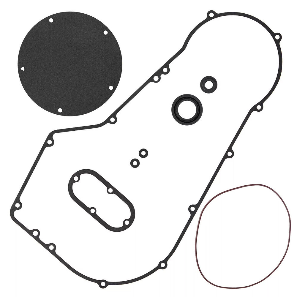 Engines Clutch Primary Cover Gasket Seals Kit for Harley Softail Dyna 1994-2005