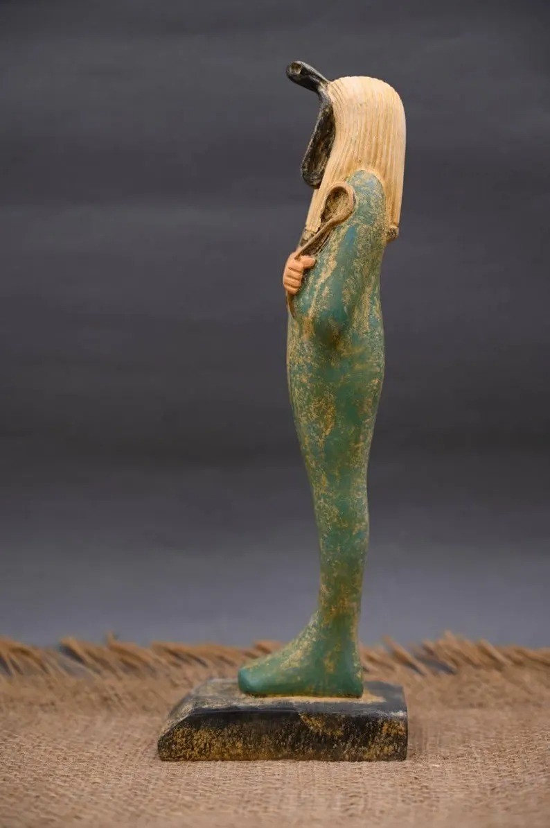 RARE ANCIENT EGYPTIAN ANTIQUITIES Statue Large Of Pharaonic God Apep Egyptian BC