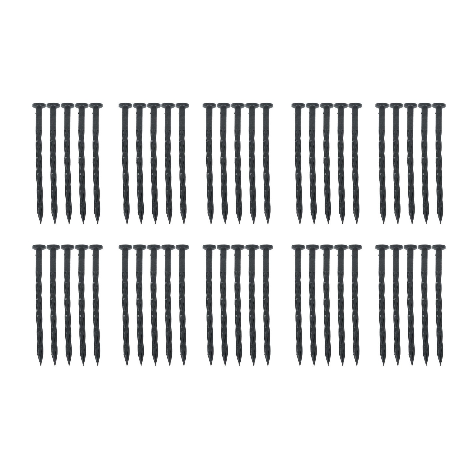 No Dig Garden Border Lawn Edging Roll Kit For Garden Brown & Black Landscape