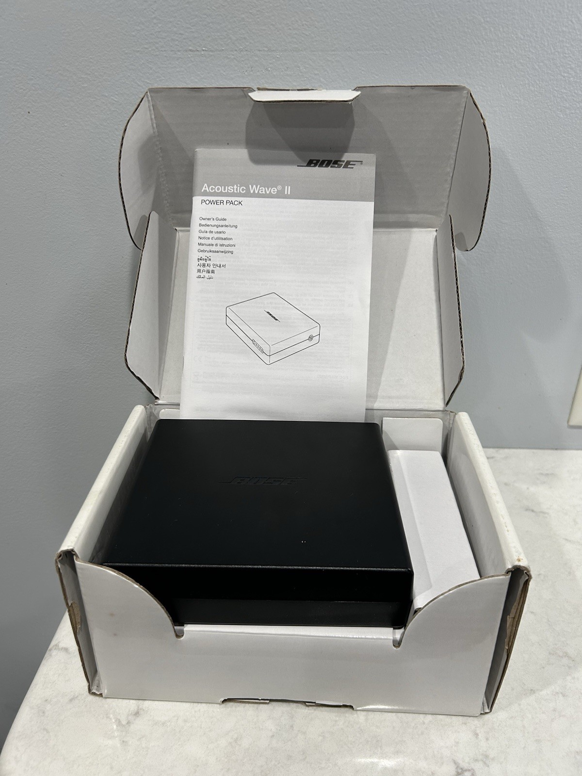 Bose AWMS II Power Pack 120V Acoustic Wave Music System Power Pack NEW OPEN BOX