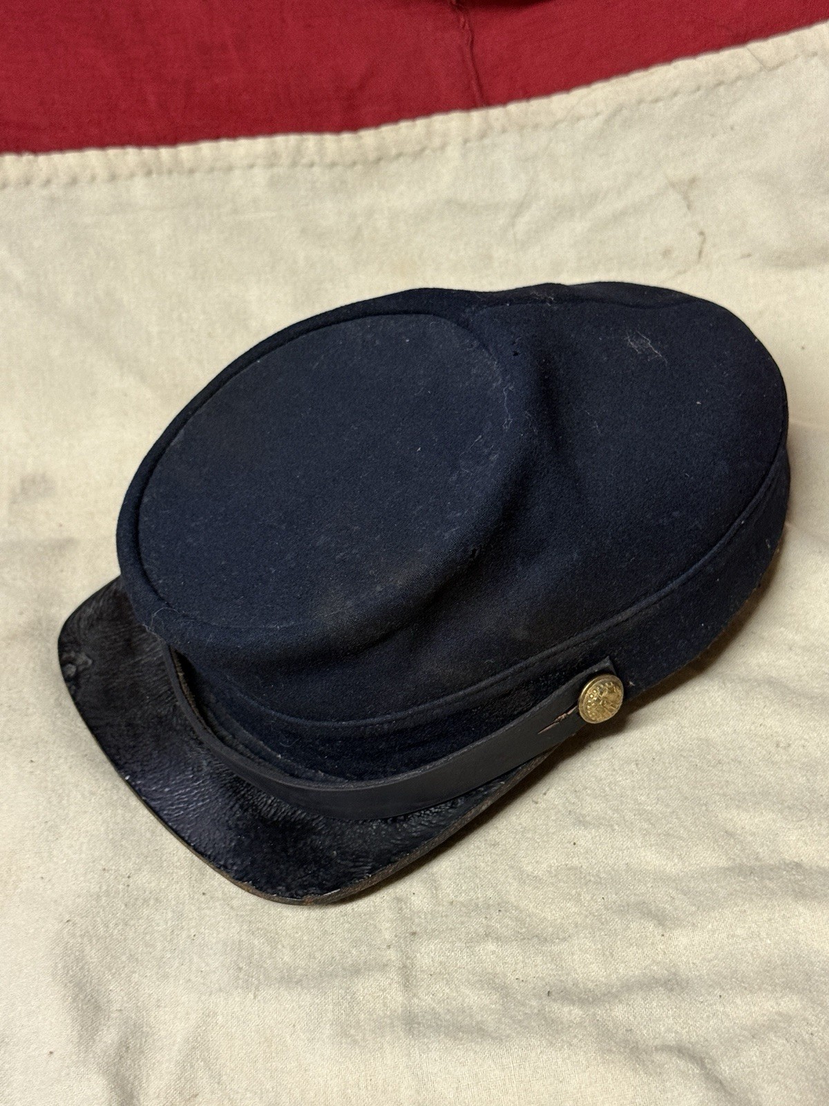 CIVIL WAR CONFEDERATE CSA VIRGINIA REBEL HEADGEAR KEPI HAT CAP