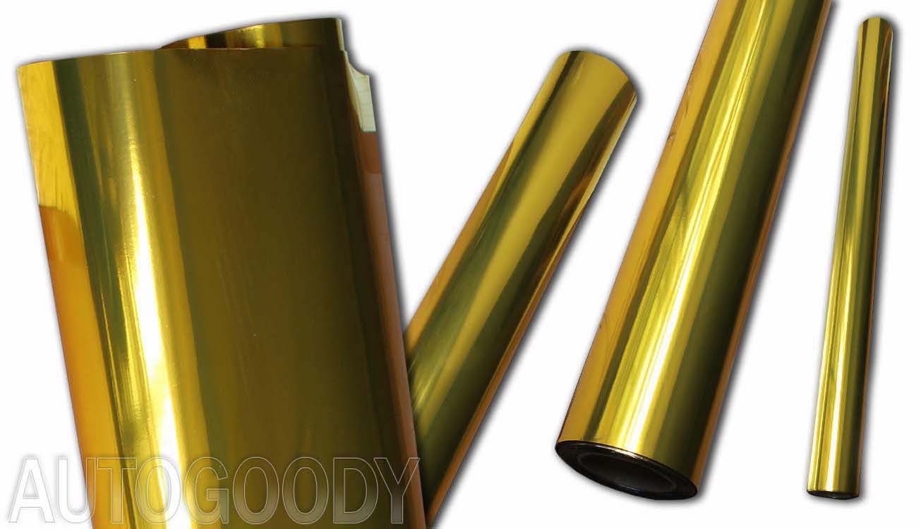 Chrome Mirror Vinyl Film Wrap Sticker Decal Stretchable Reflective Super Gloss