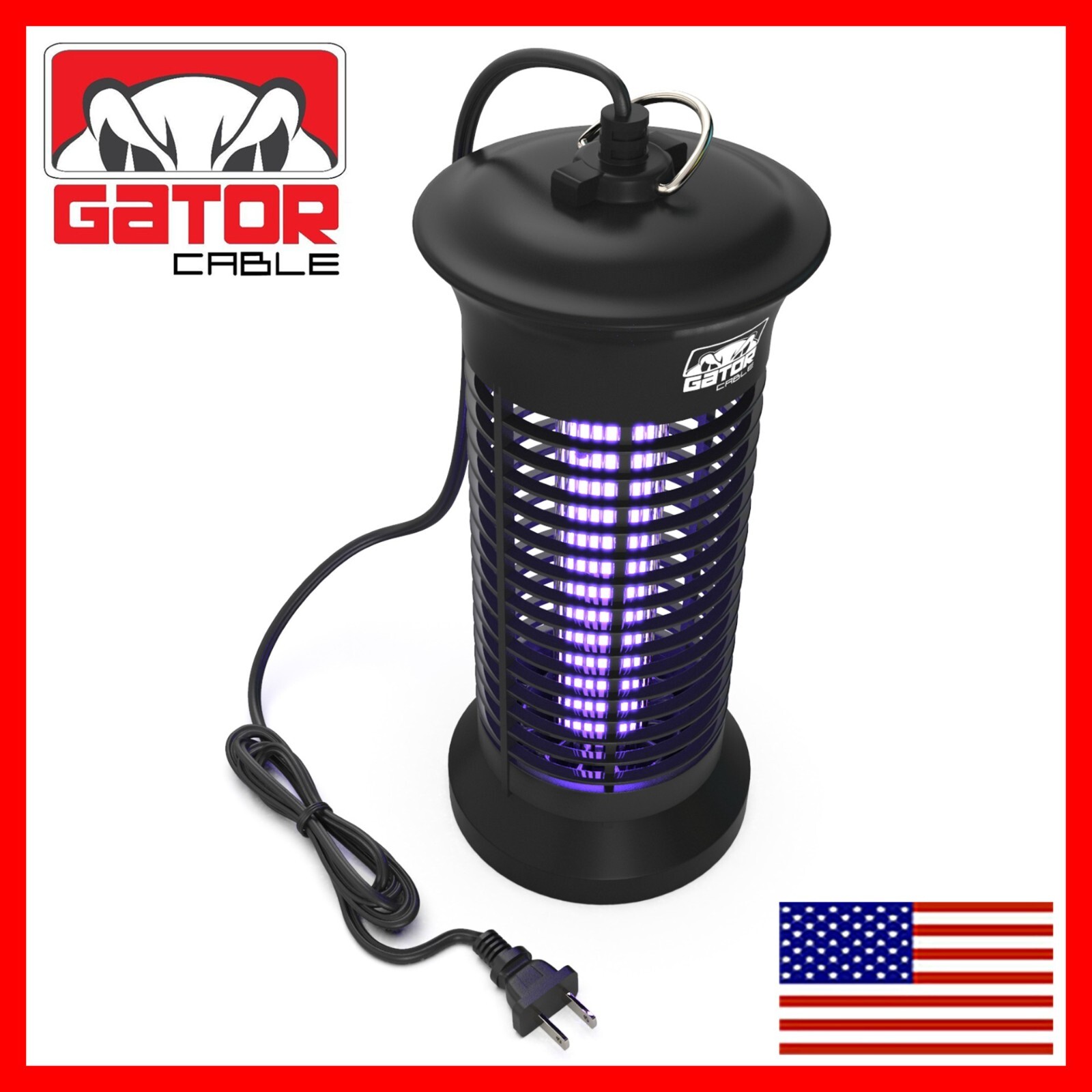 Electric Mosquito Insect Fly Bug Zapper Killer LED Light Trap Pest Control Lamp