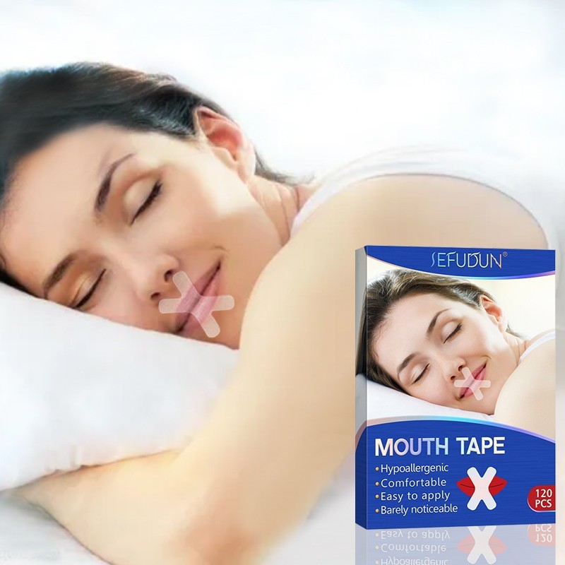 Mouth Tape Strips – Comfortable Nasal Breathing Night