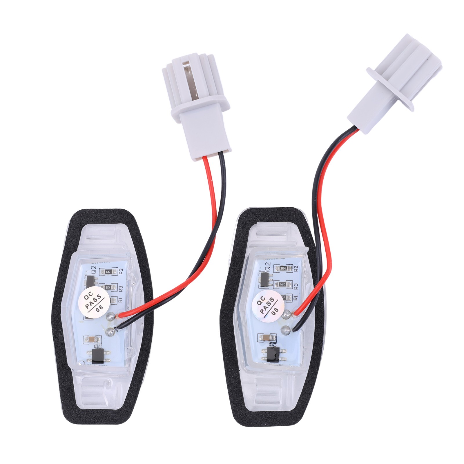 2PCS LED License Plate Light White For 2003-2017 Honda Accord Sedan 4-Door 6000K