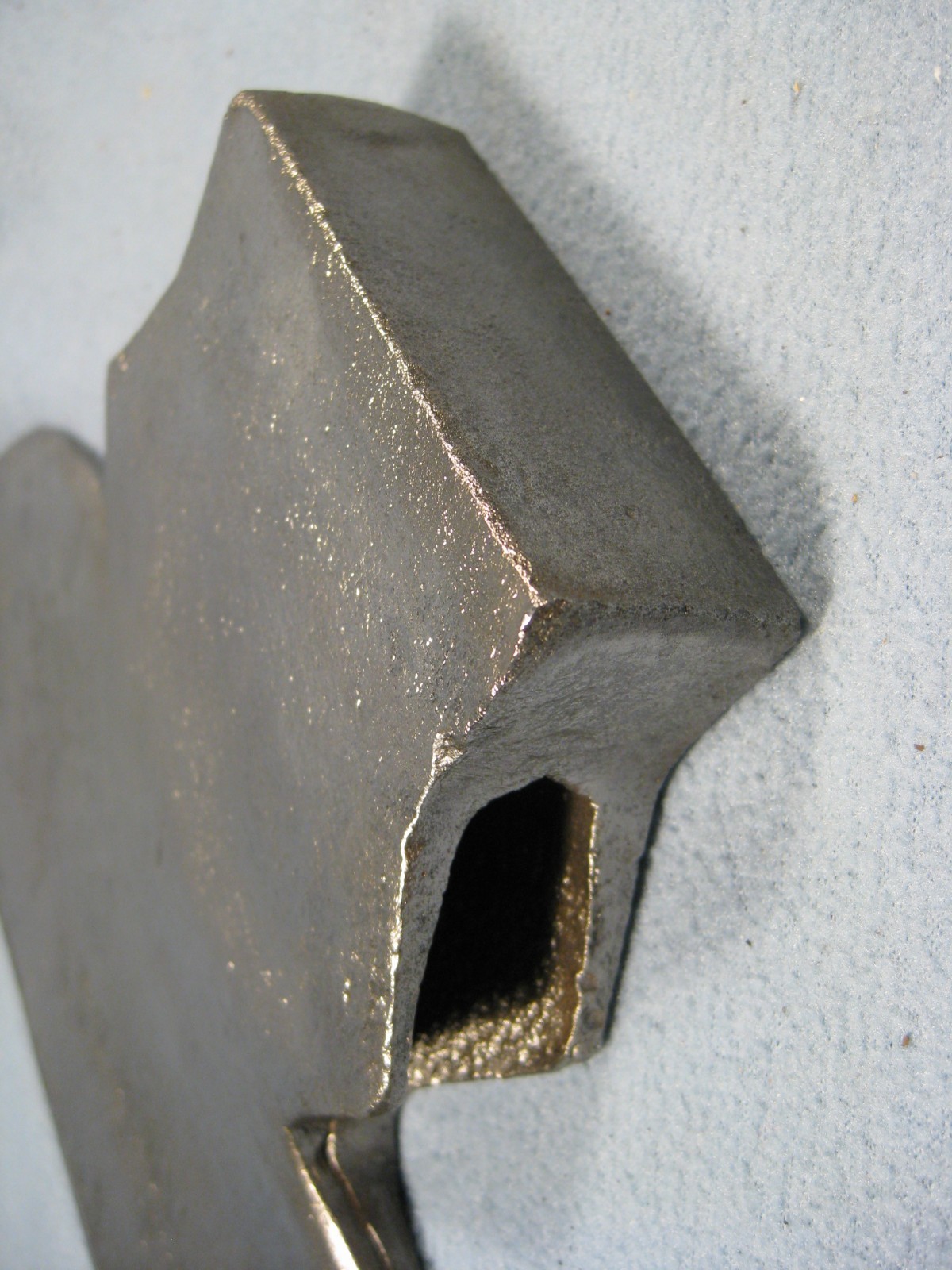 RARE Antique D. SIMMONS & CO. CAST STEEL COHOES NY BROAD AXE 11 1/2" BLADE