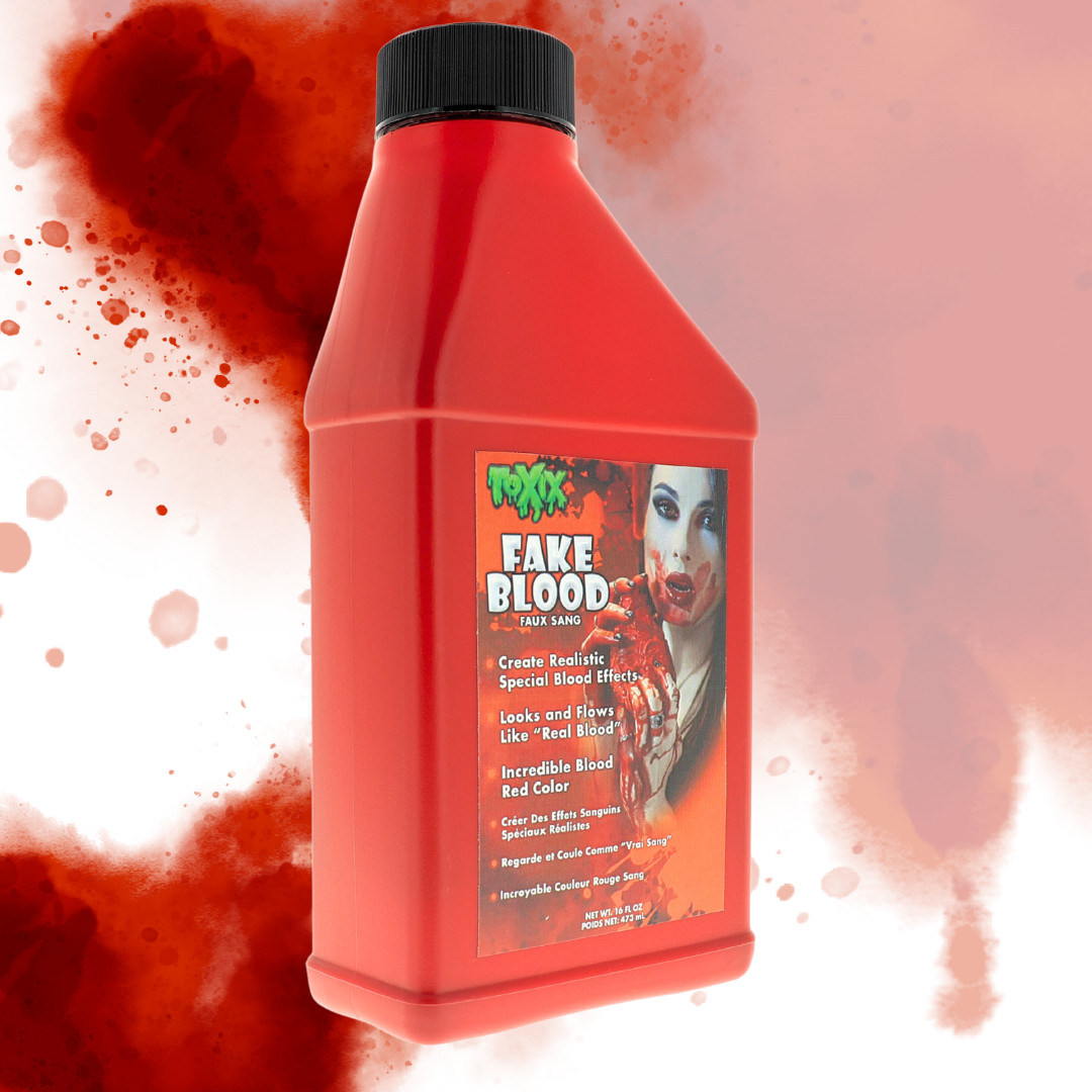 Fake Blood 16 Oz TOXIX - Monster Gore, Vampire Blood, Halloween, Cosplay, SFX