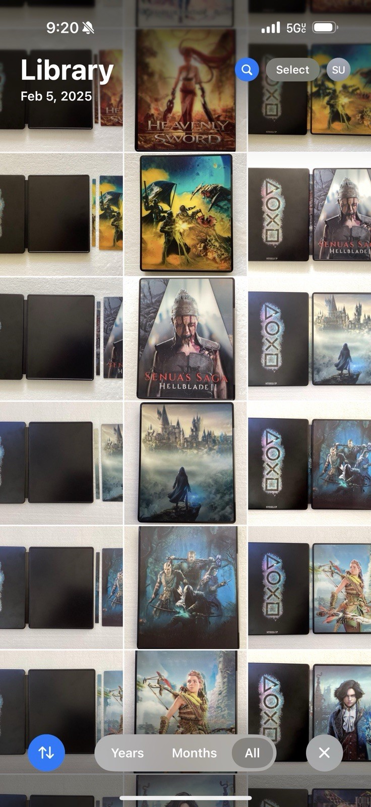 Bundle Of 5 Custom Made Steelbook Cases ( Pick any Of 5 Items) PS4/PS5/Xbox/NS