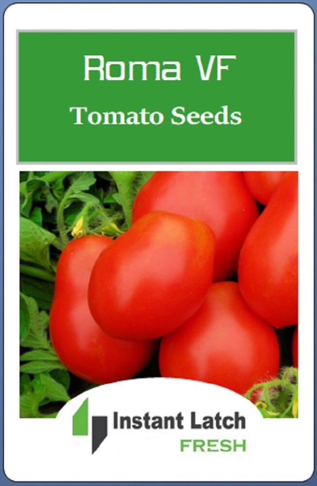 Roma VF Tomato Seeds | NON-GMO | Heirloom | Fresh Vegetable Seeds