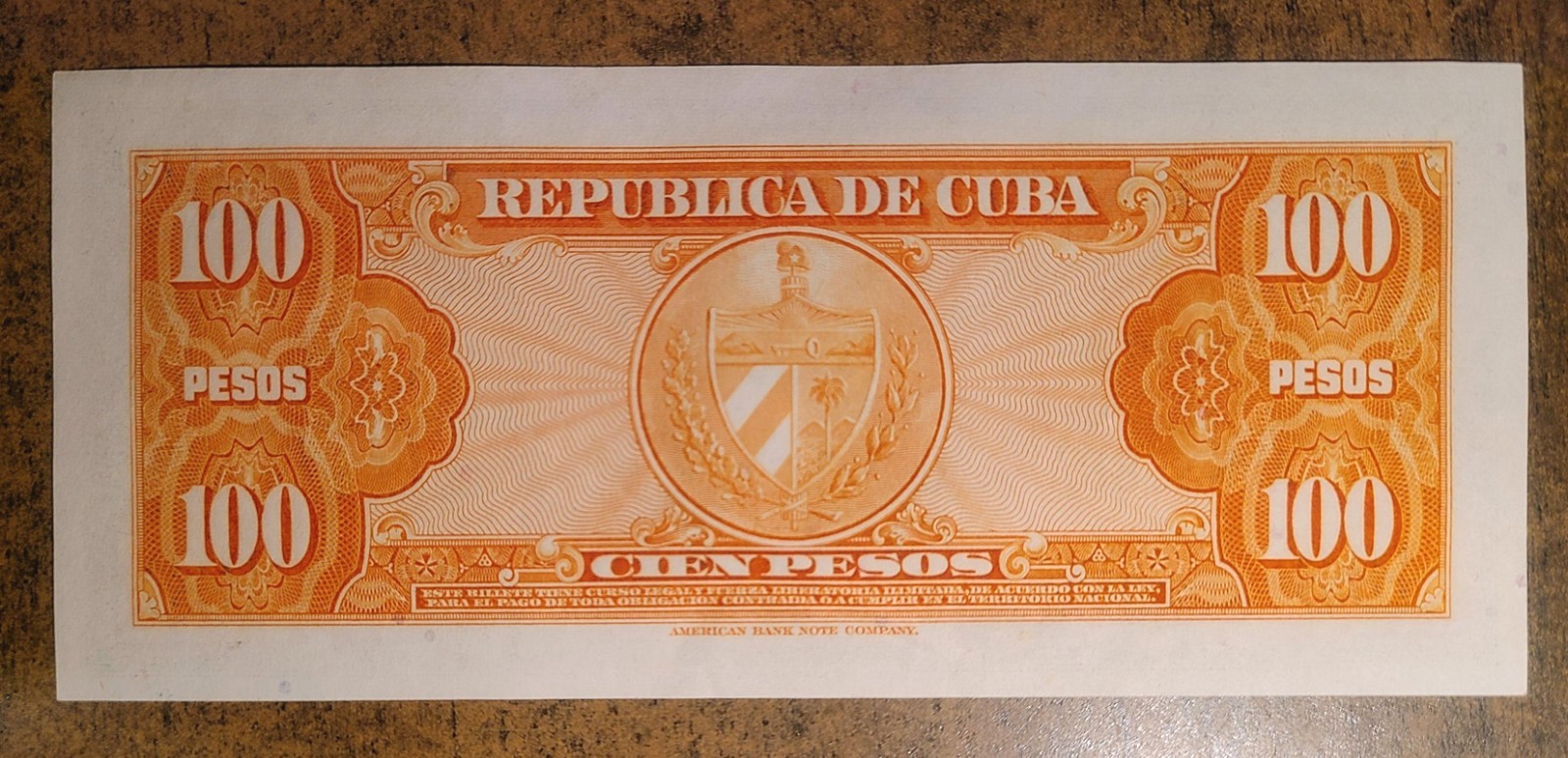 1959 LIBERTAD MEXICO 100 PESOS (ALMOST UNC)