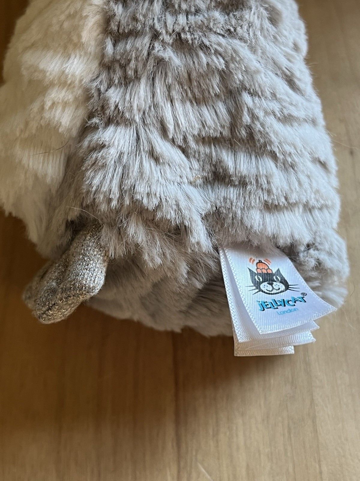 Jellycat Ditzi The Gray Penguin Small Plush Stuffed Animal