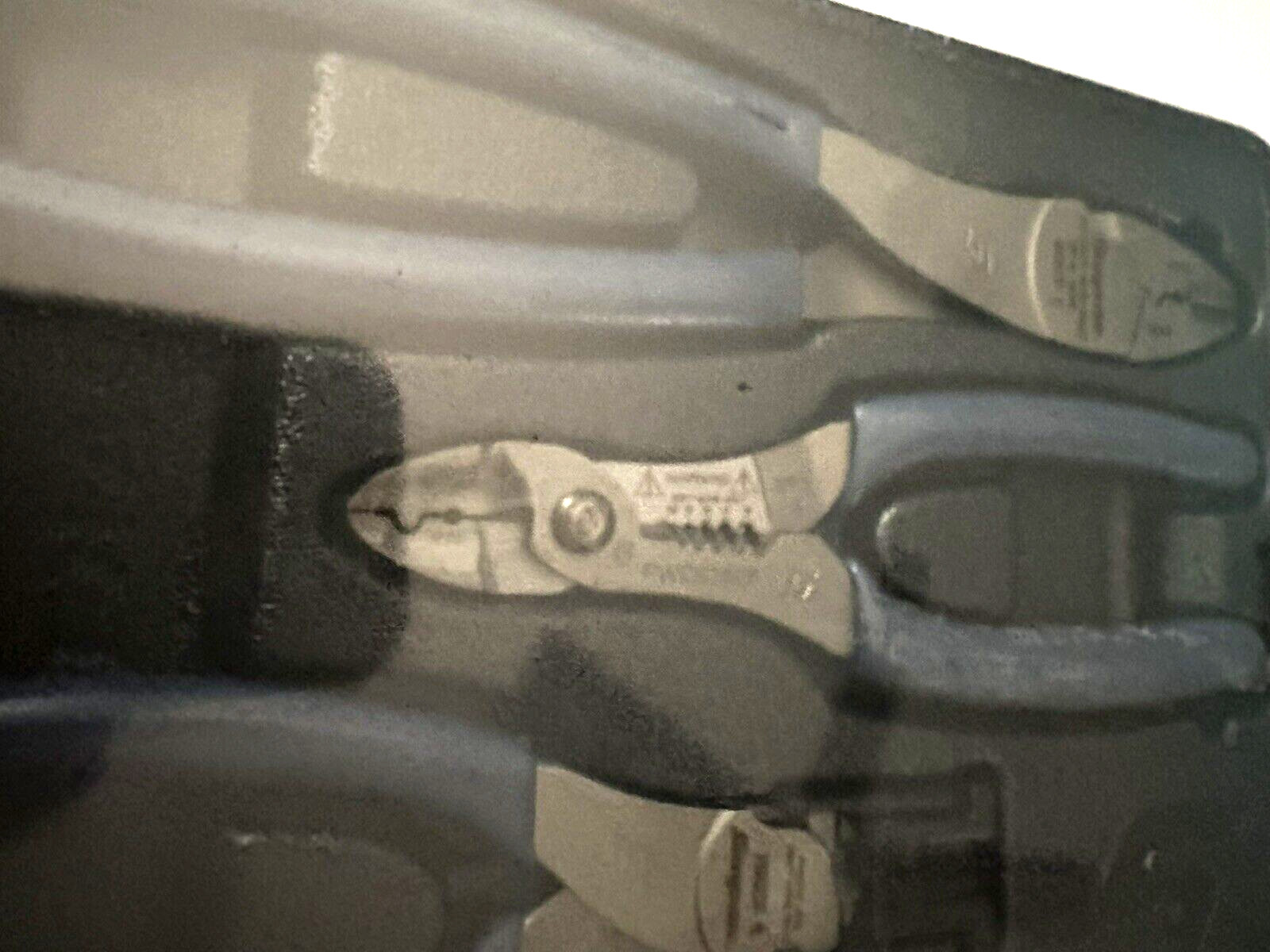 SNAP ON TOOLS USA 3Pc POWER BLUE Soft Grip Wire Service Pliers Set PLWIREKIT MB+