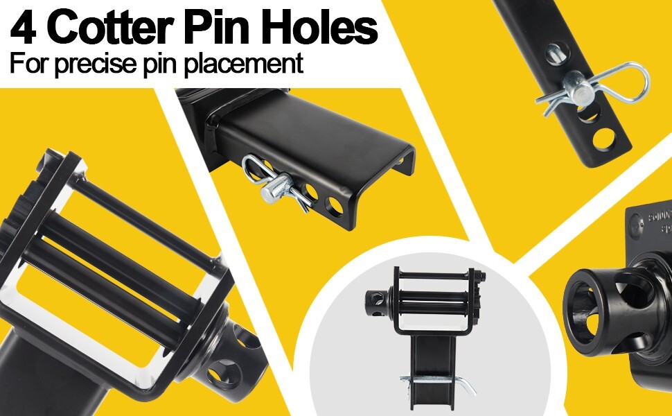 Heavy-Duty Trailer Stake Pocket D Rings with Anti-Loss Cord Stake Pocket