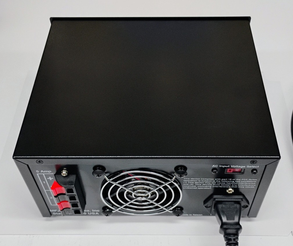 MFJ Switching Power Supply Model MFJ-4245MV. 40Amp Continuous, 45A Surge Supply.