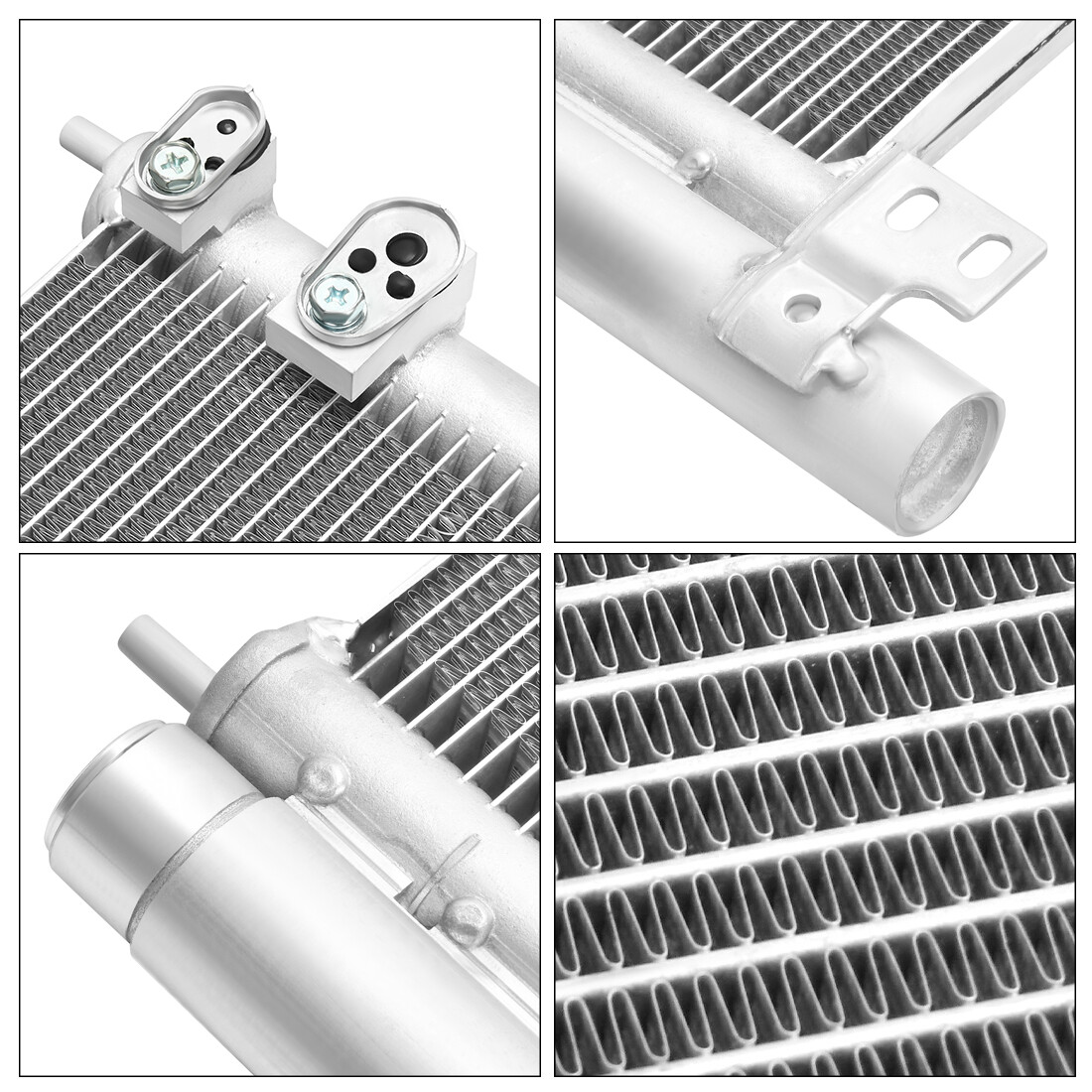 Aluminum AC Condenser for 2010-2015 Toyota Prius 2011-2017 Lexus CT200h 1.8L