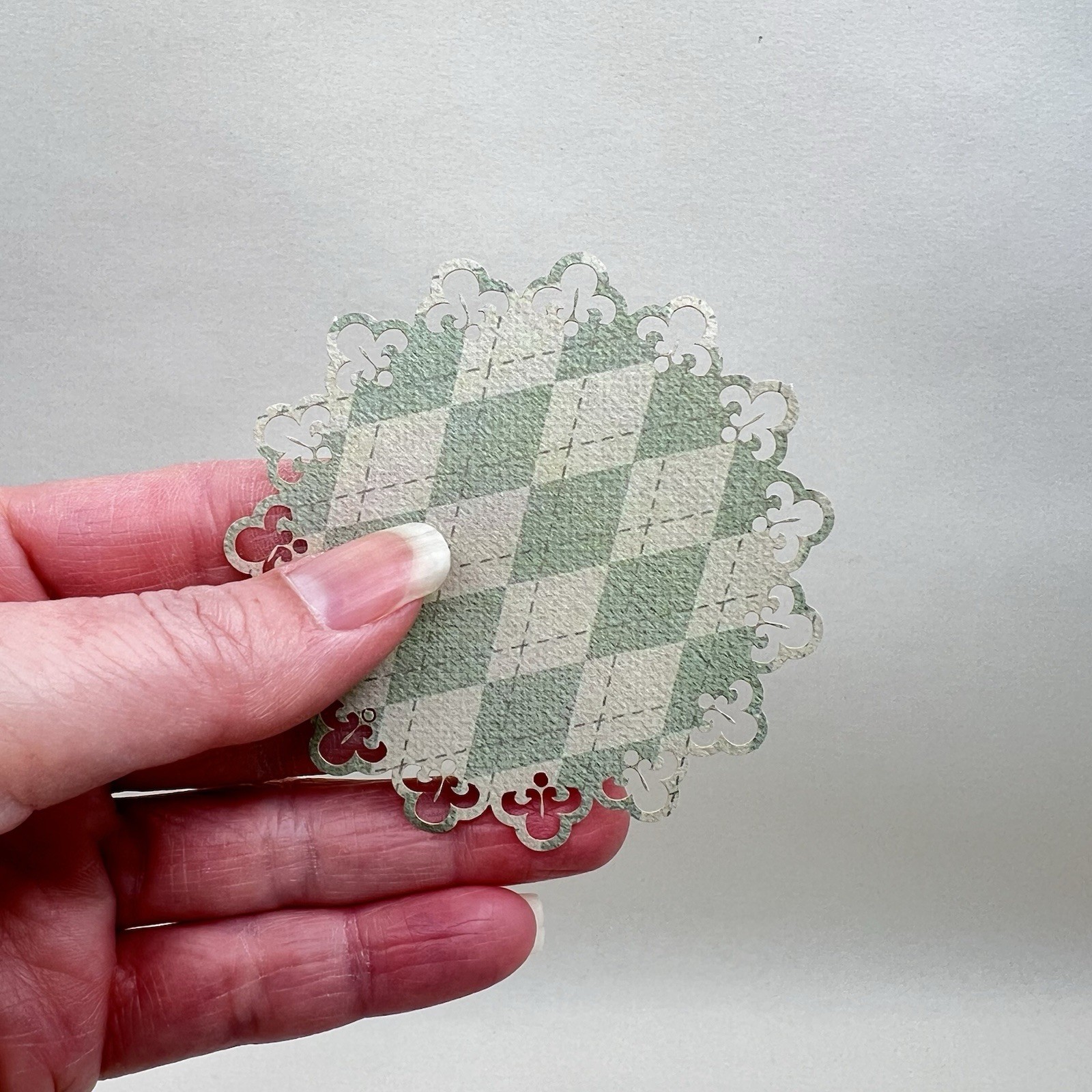 Lace Edge Doily Paper Floral Sheets Spring Junk Journal Collage Scrapbooking