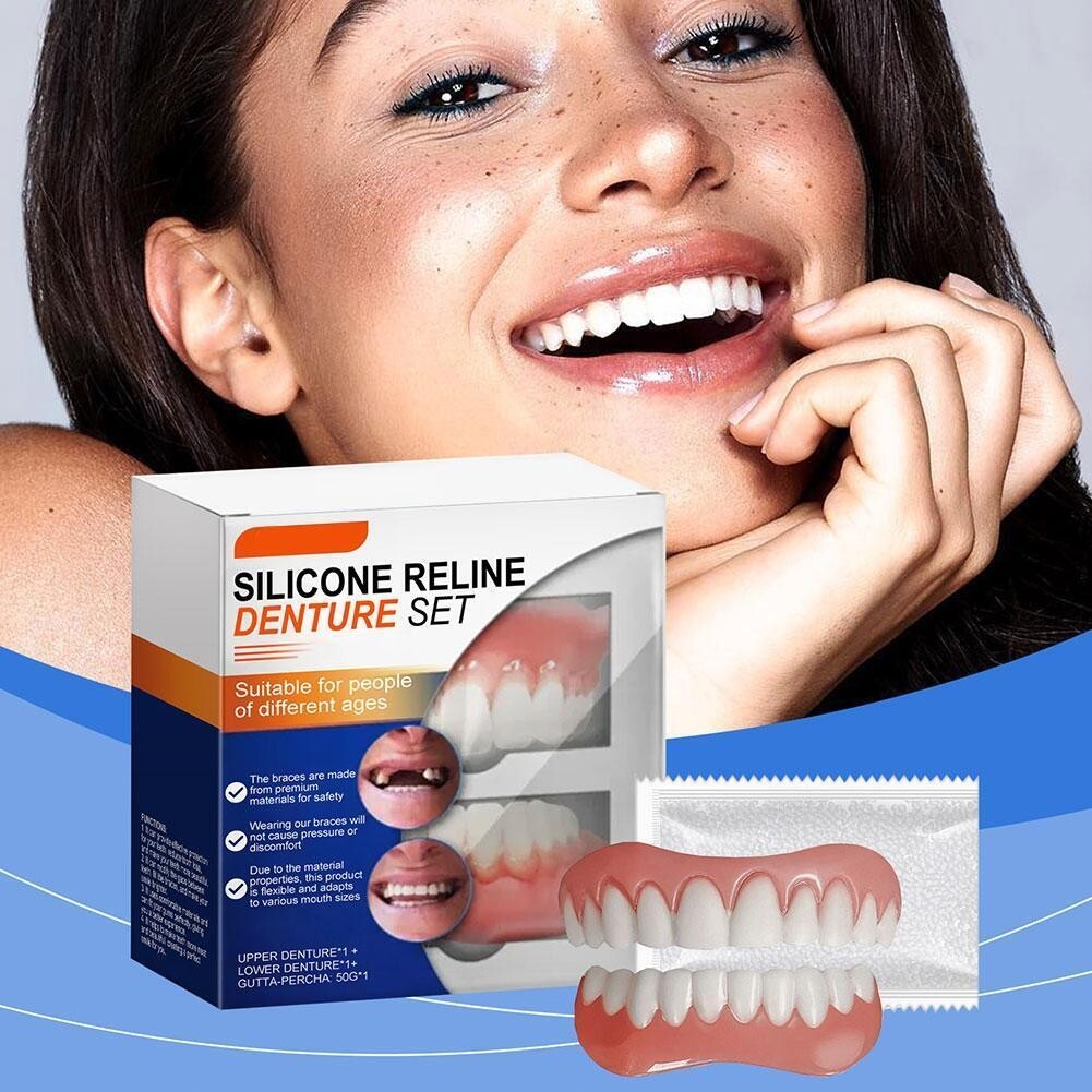 Silicone Relinedenture Set, Denture Reline Kit, Denture Set 2025 US