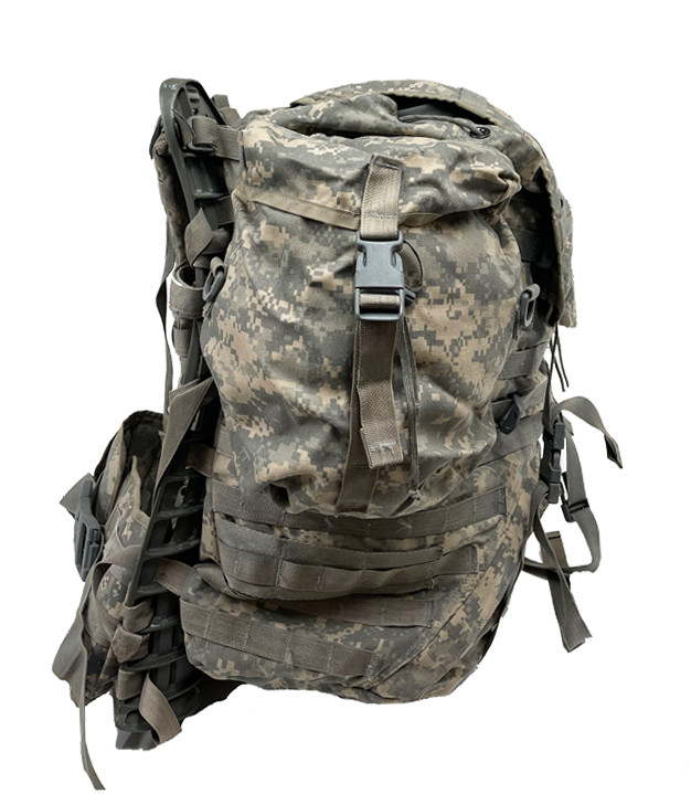 Military MRE A&B Cases Insp Date 2025 or Newer & ACU Ruck Sack Combo!