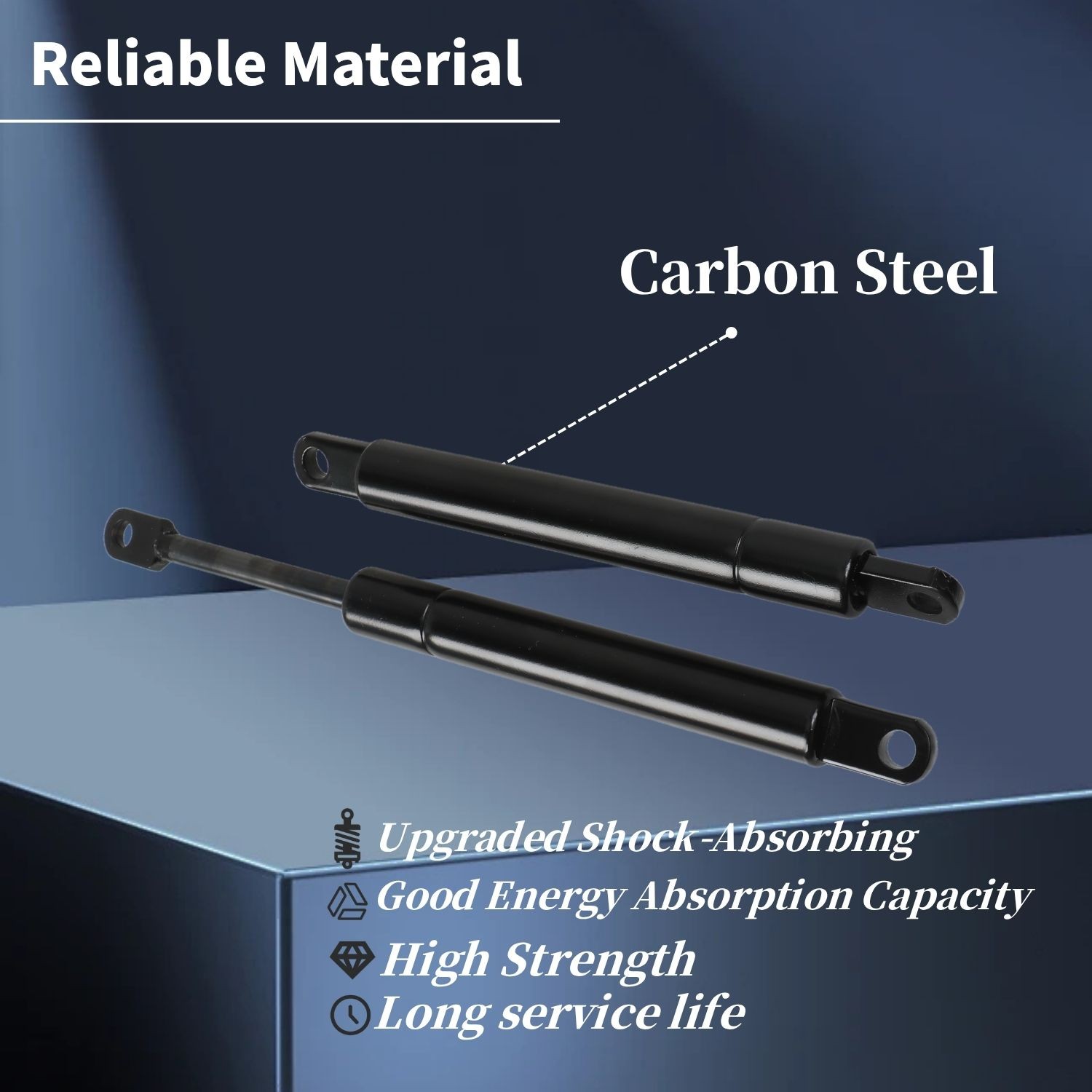 Upgraded Set of 2 Steering Shock Dampers for Zero Turns Mowers 539102720