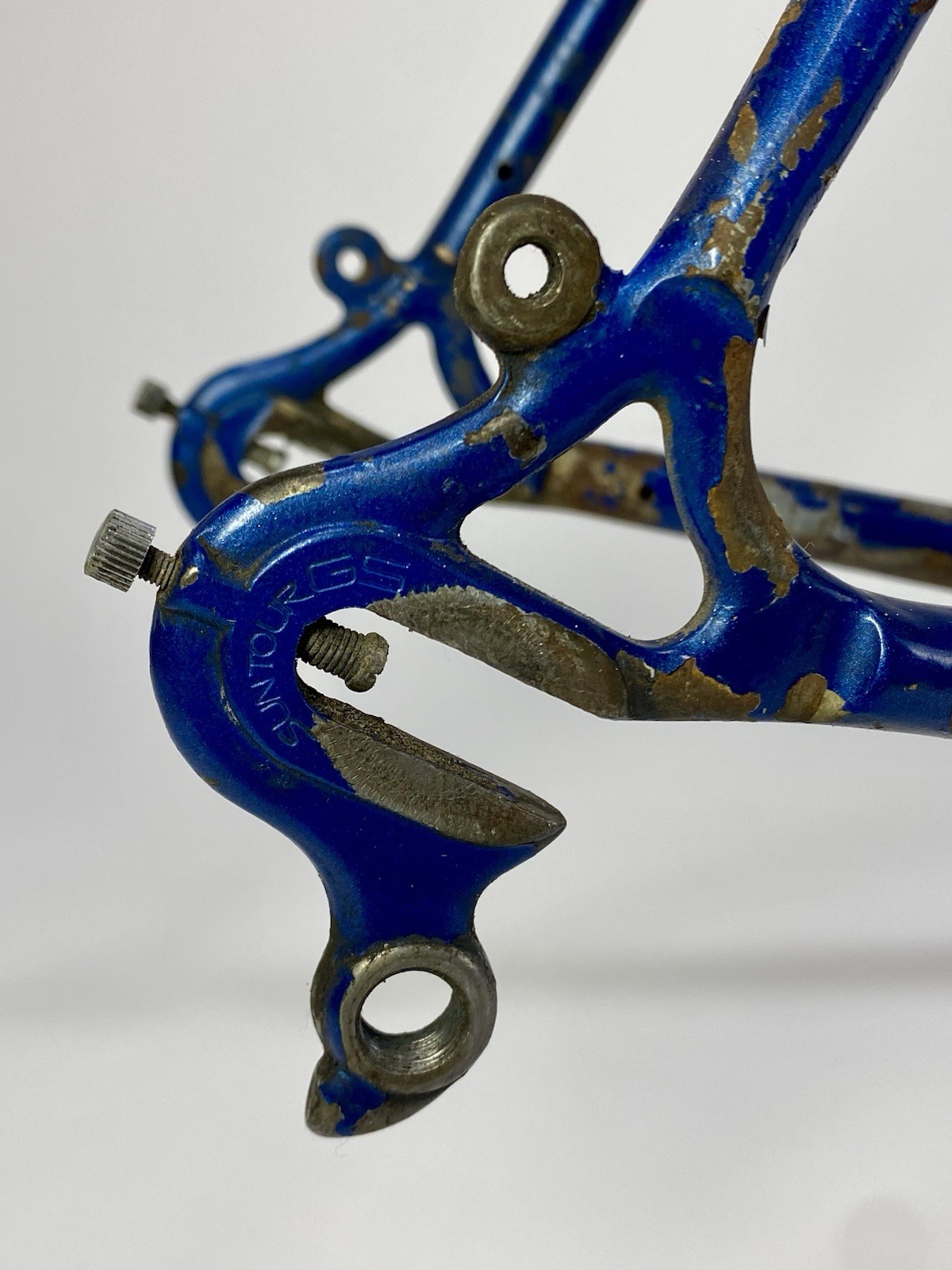 1977 Trek TX300 24” Frame And Fork Set Road Bicycle Waterloo WI USA Made