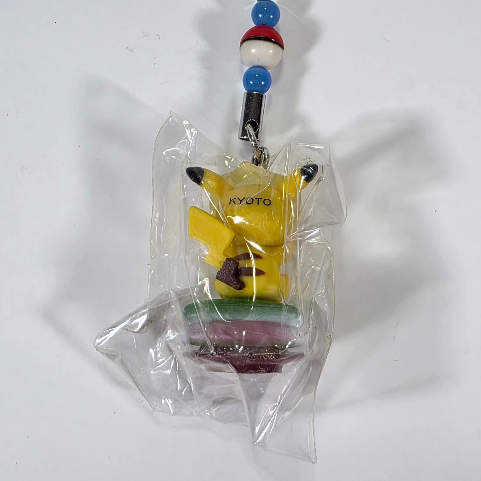 Pokemon 3D Pikachu/Meowth/Oshawott Cute Figure Phone Strap Key Pendant -SELECT-