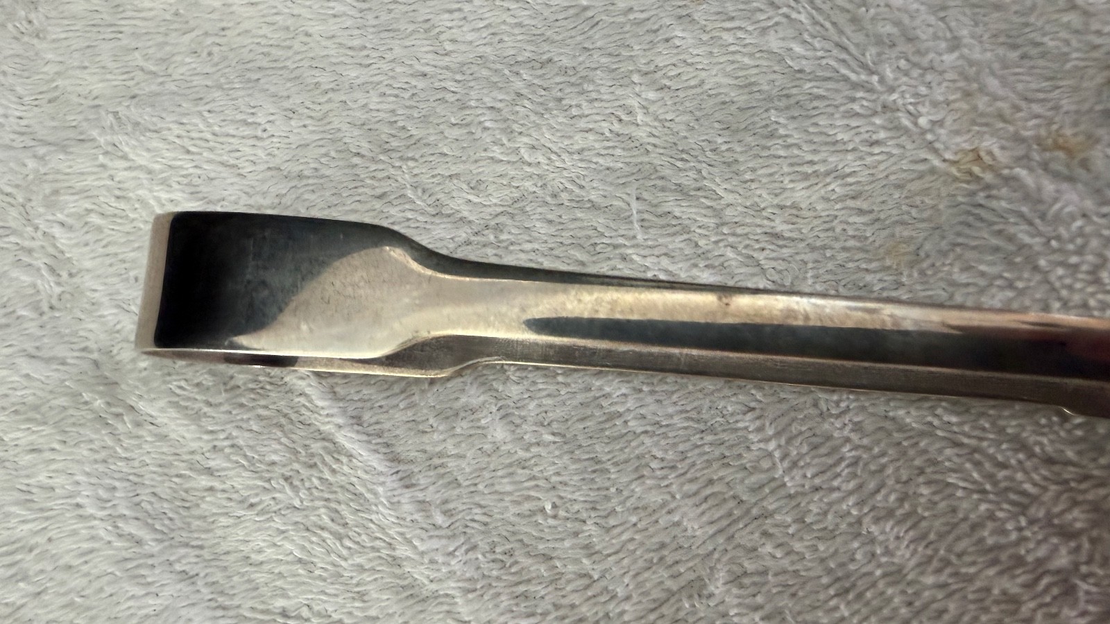 Georgian 1822 London Sterling Silver Sugar Tongs by William Bateman