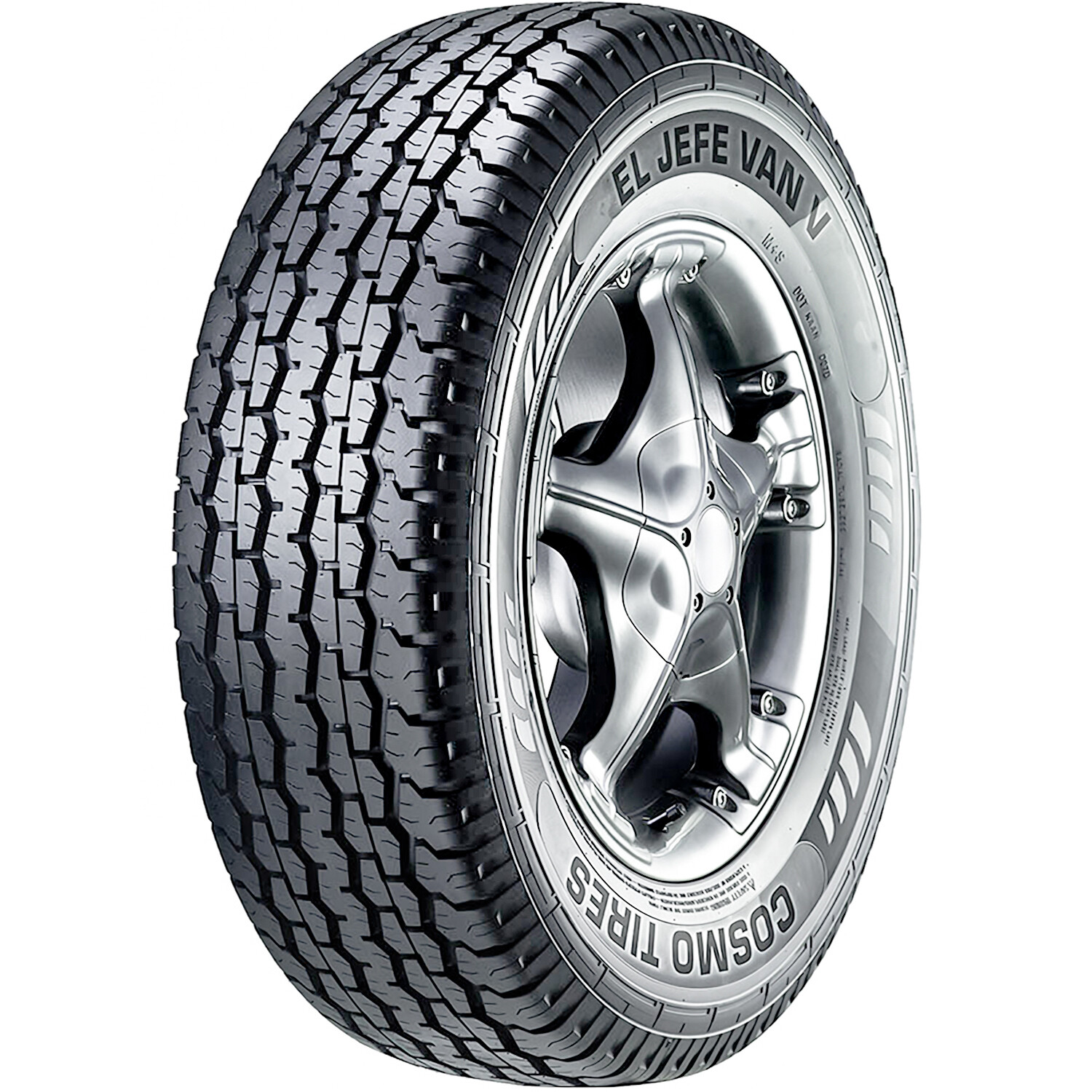 4 Tires Cosmo El Jefe VAN V 155R12 Load D 8 Ply Van Commercial