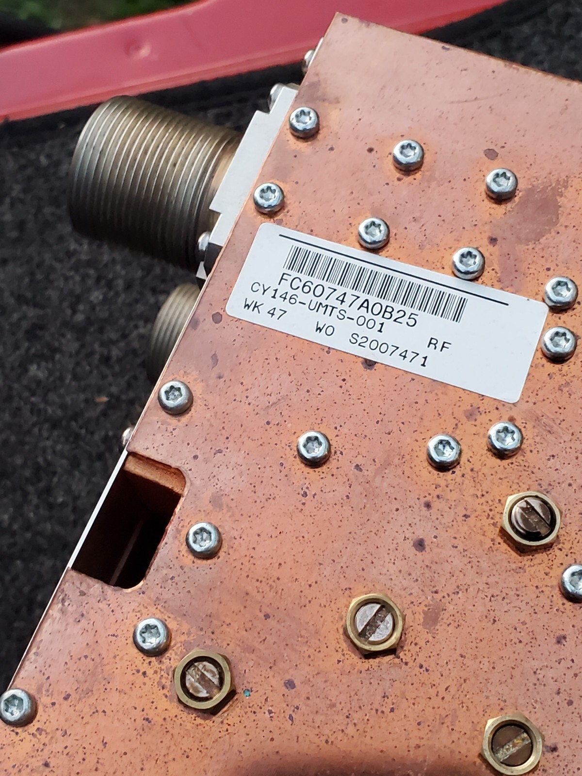 Lucent Dual Duplex Commcode Filter DFP-P-60/6N Telecom CY146-UMTS-001