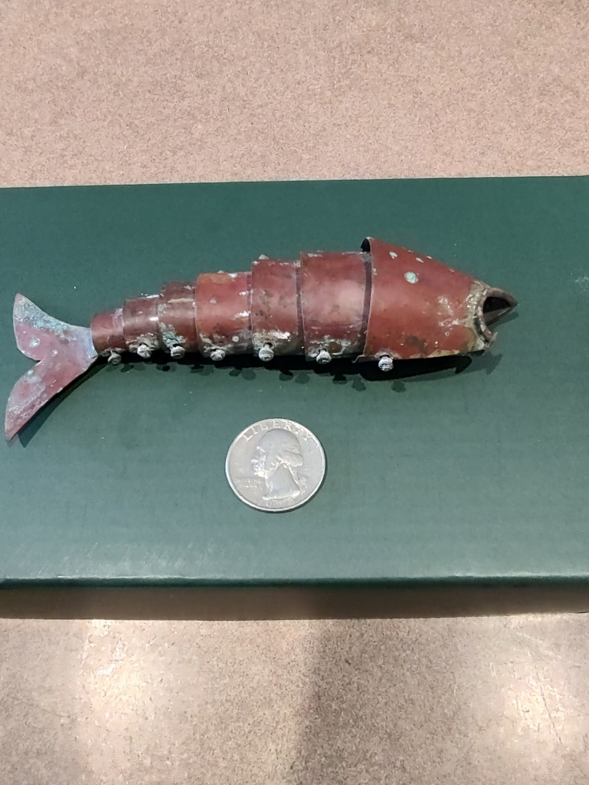 Vintage Los Castillo Articulated Fish Bottle Opener