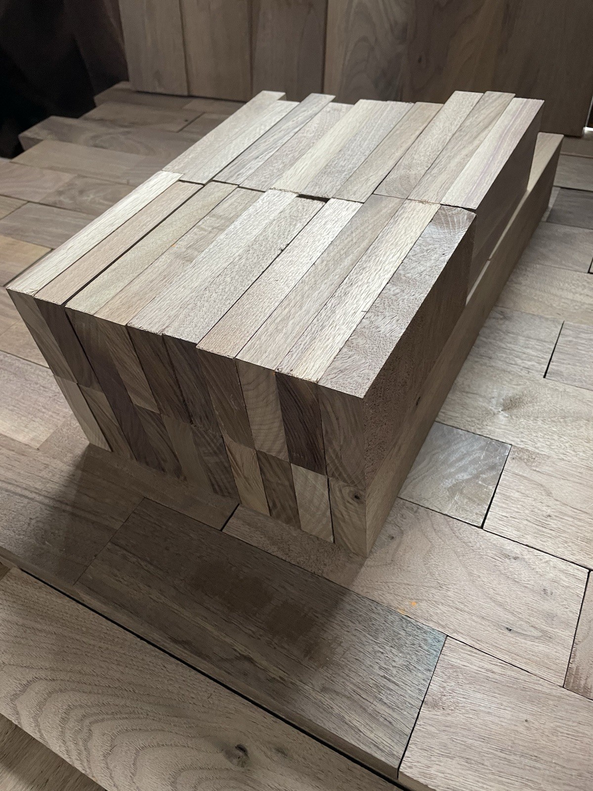 Black Walnut 12 pieces board 1”x2”x 8”+Solid , Kiln Wood Boards S2S