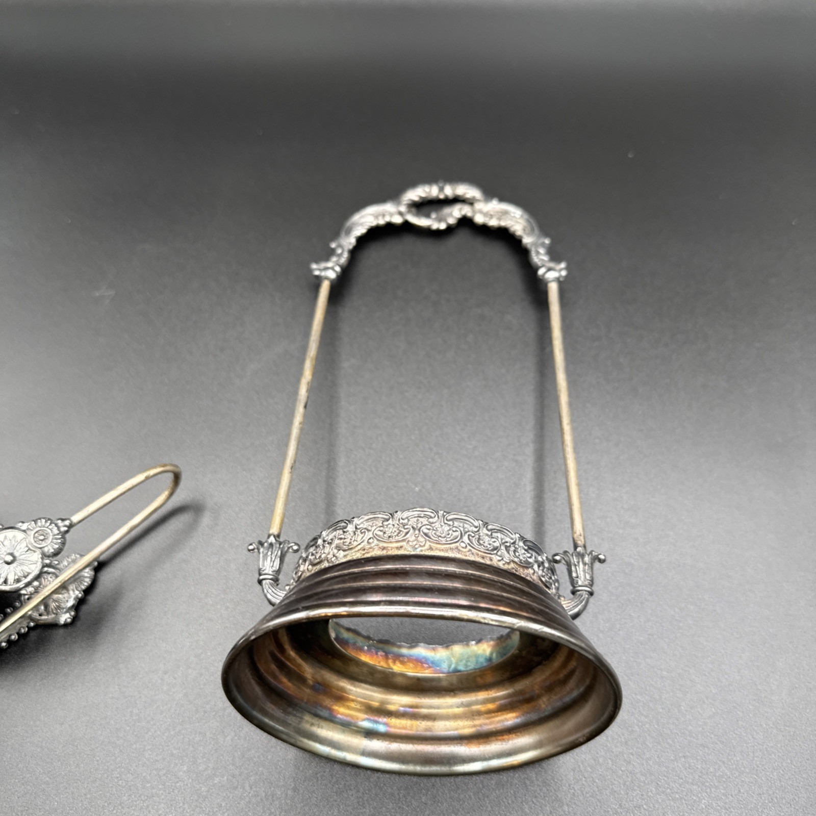 Vintage St. Louis Silver Co #77 Quadruple Plate Pickle Castor