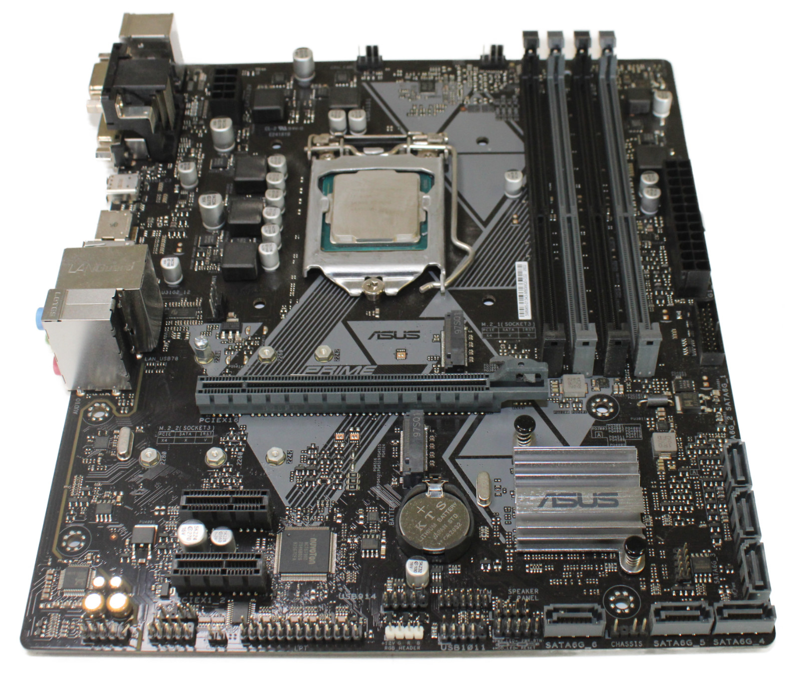 ASUS Prime B360M-A LGA 1151 mATX Motherboard w/ i7-8700 CPU No RAM & I/O Shield