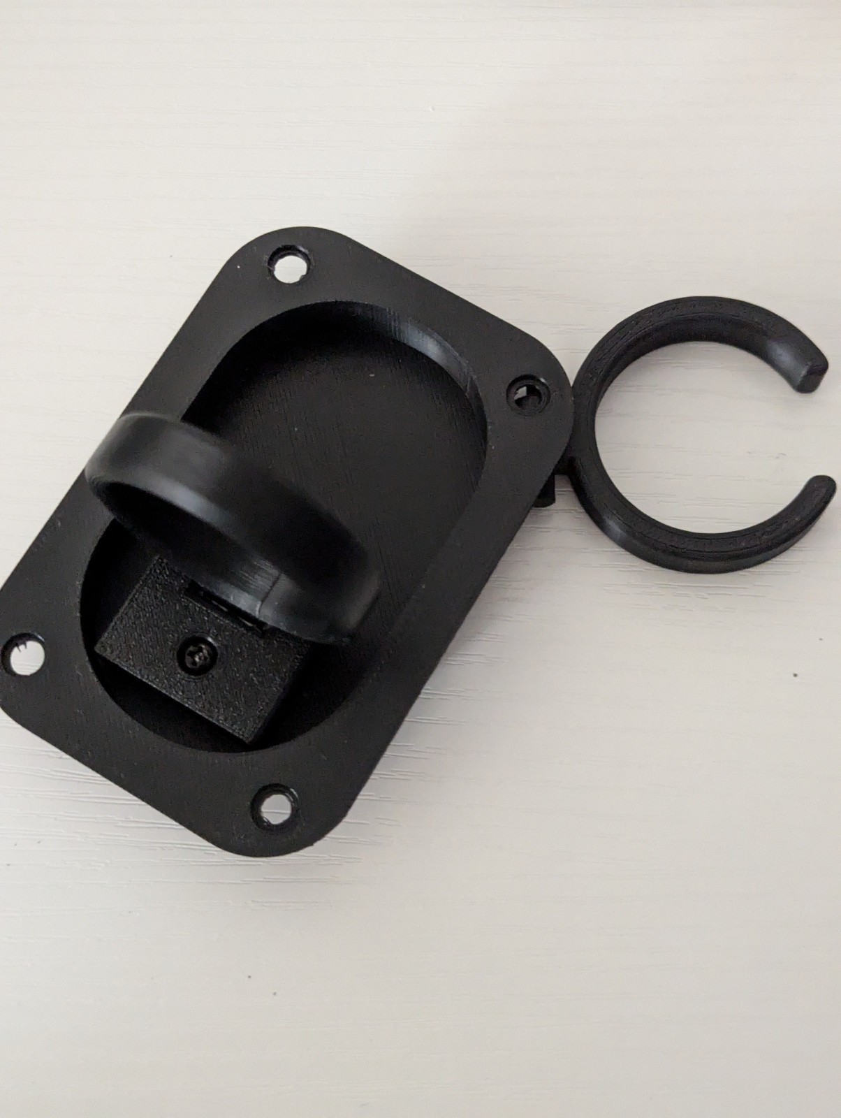 Moukey MTs10-2 Karaoke replacement microphone holder set -Black