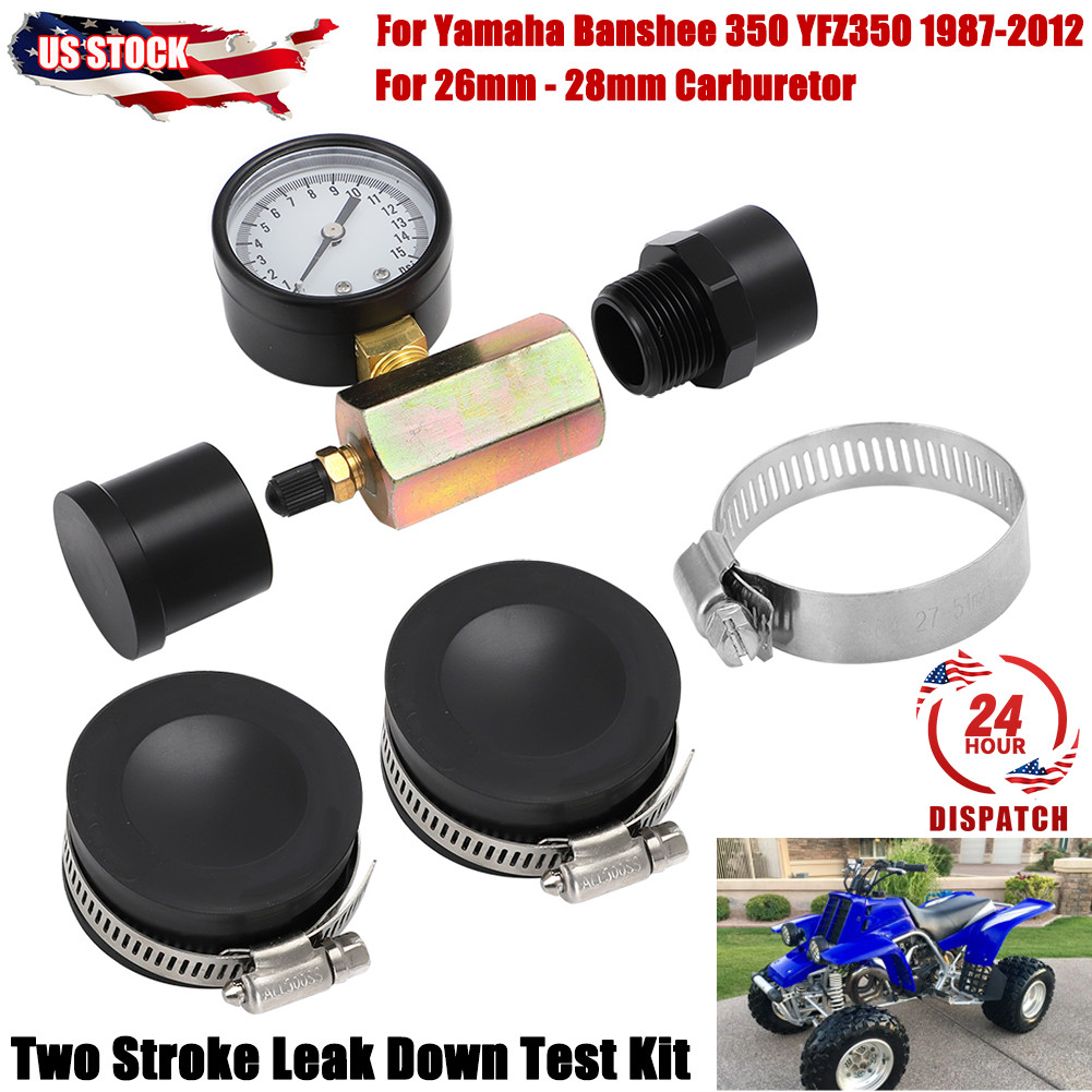 For Yamaha Banshee Two Stroke Leak Down Test Tool Kit 350 YFZ350 Engine 1987-06
