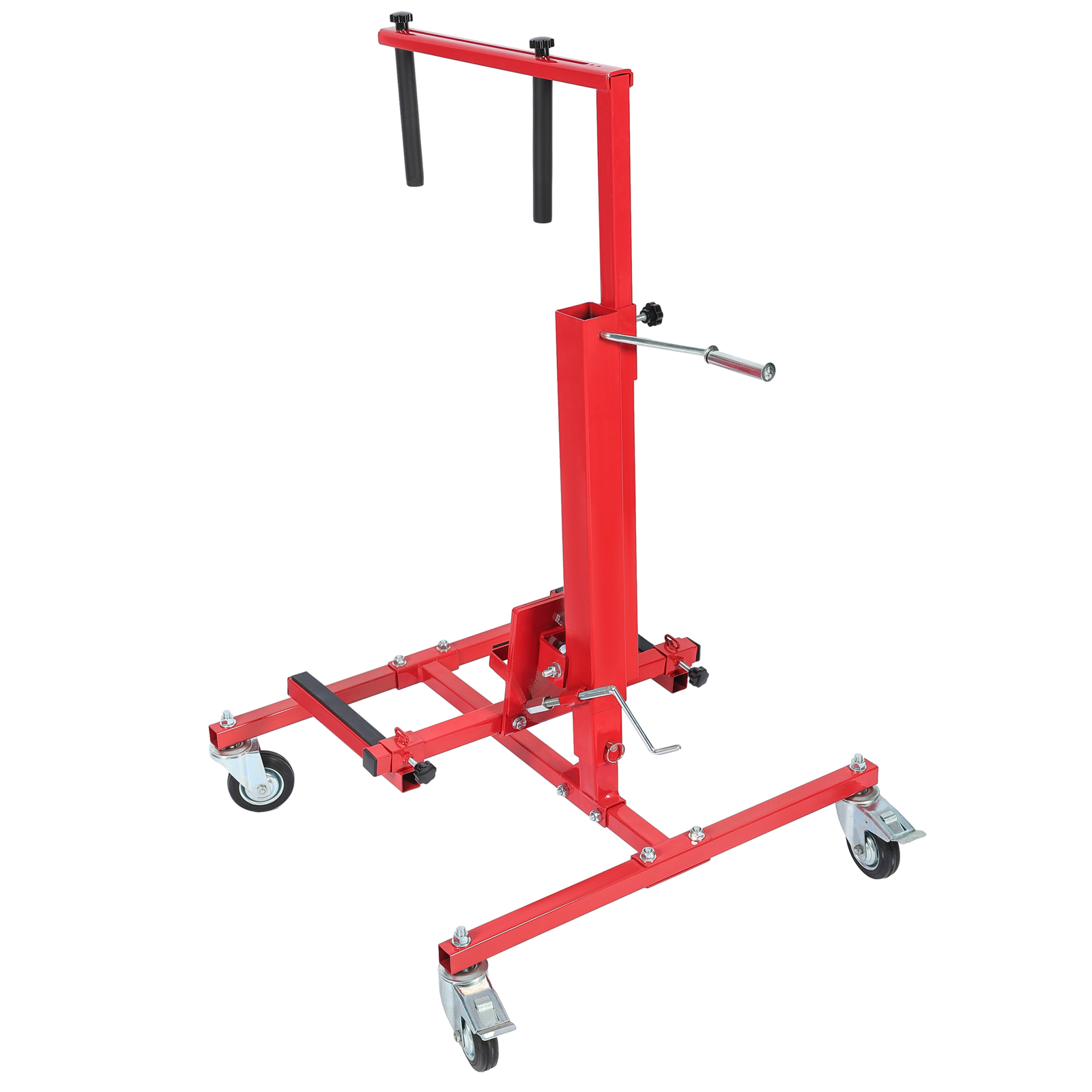 Mechanical Car Door Lift Jack Hydraulic Press and Bumper Handler Stand New Red