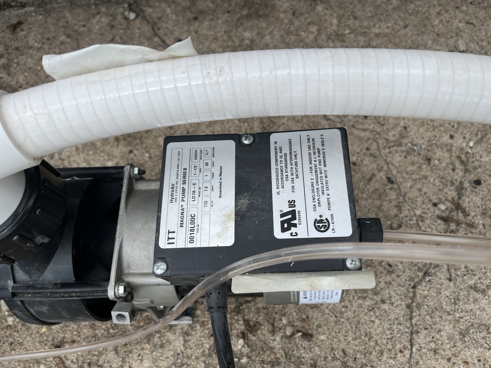 used kohler hot tub parts VGC