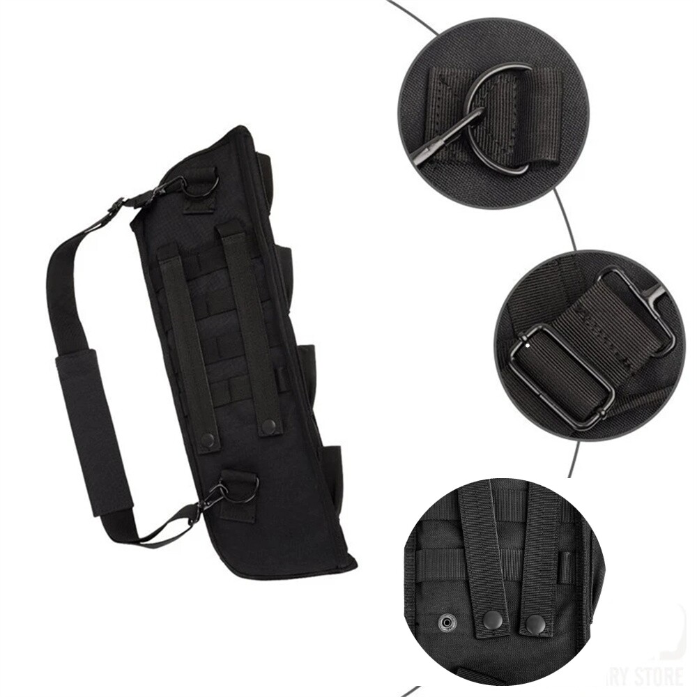 Tactical Short Rifle Shotgun Scabbard MOLLE Modular Gear Holster Hunting Bag