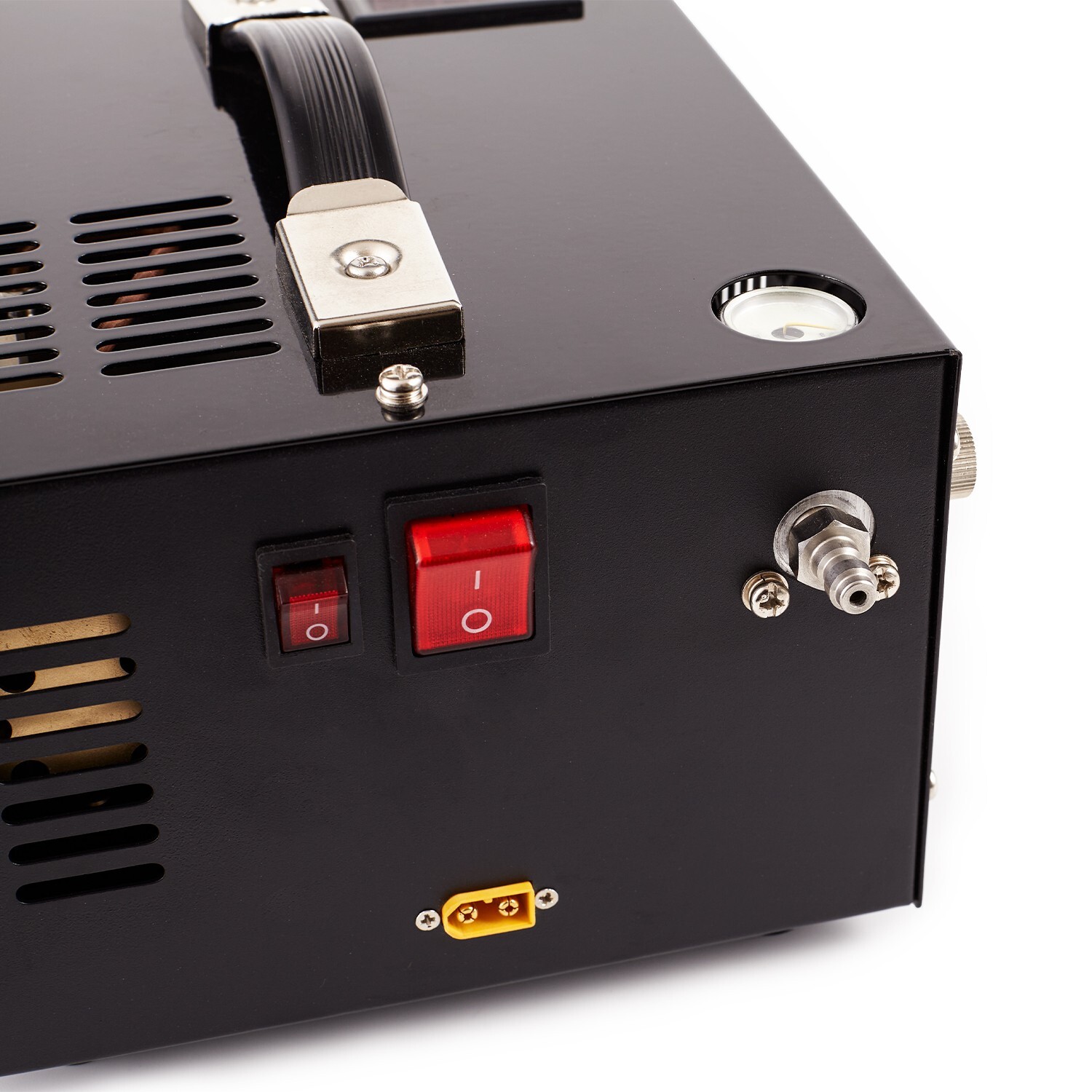 PCP Air Compressor 12V/110V/220V Manual-Stop High Pressure PUMP 30Mpa/4500Psi