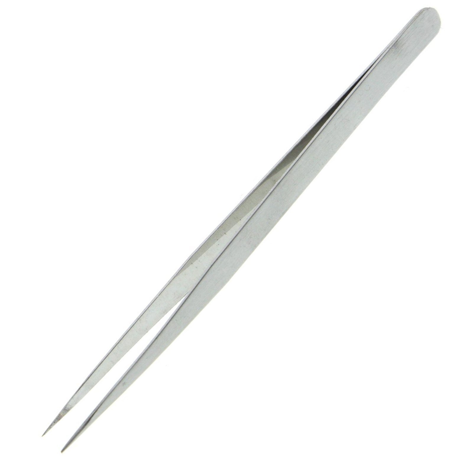Fine Point Precision Tweezers Stainless Steel Expert Eyebrow Hair Removal Tool